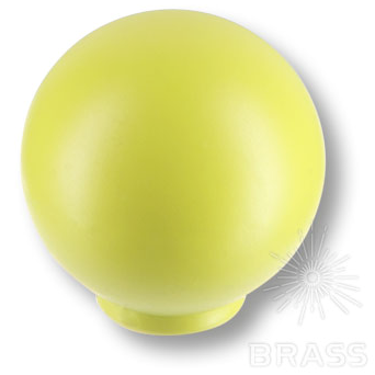 626PIX Ручка кнопка детская коллекция , выполнена в форме шара, цвет фисташковый матовый